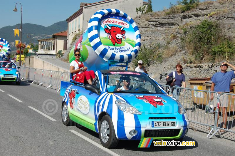 La caravane publicitaire La Vache Qui Rit (3)