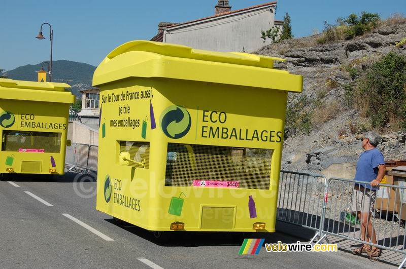 De Eco Emballages reclamecaravaan (2)