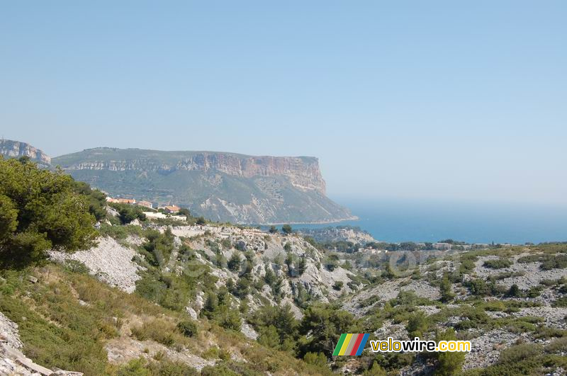 La vue depuis le parcours près de Cassis / La Ciotat