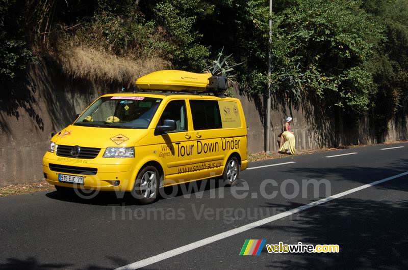 De Tour down under reclamecaravaan (South Australia)