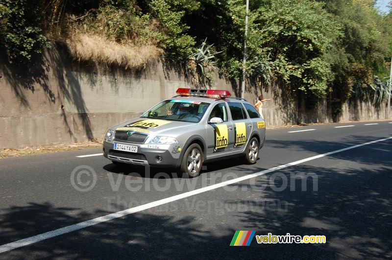 The France Info car