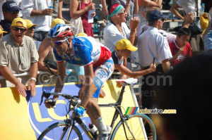 Christophe Moreau (AG2R) ... a chuté ce jour-là ! (695x)