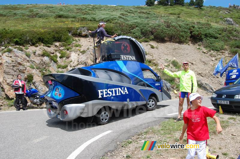 La caravane publicitaire Festina en montagne (4)