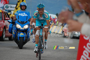 Andréas Klöden (Astana) au Plateau-de-Beille (534x)