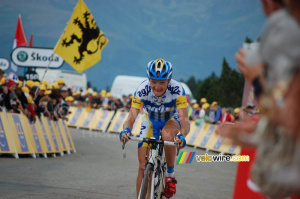 John Gadret (AG2R) au Plateau-de-Beille (450x)