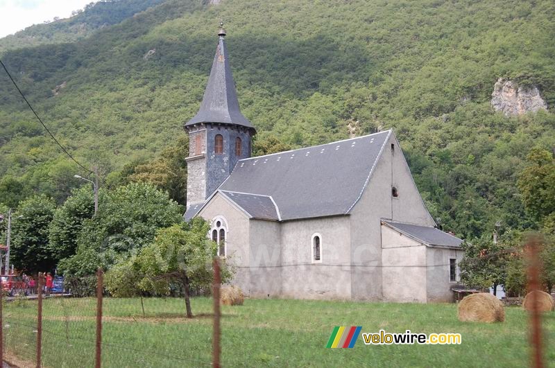 The church in Mauléon-Barousse