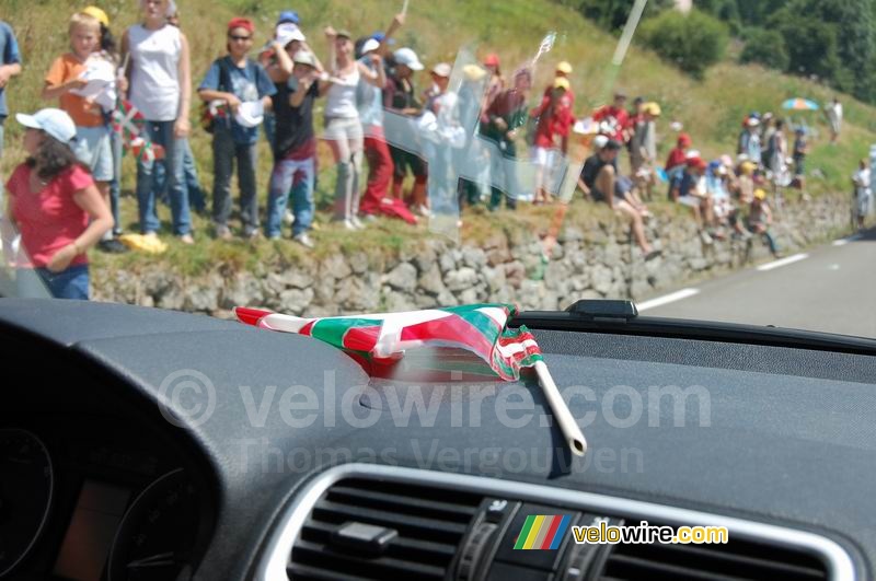 De baskische vlag: altijd nuttig hier ;-)