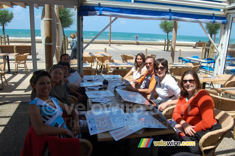 Déjeuner au Café Bleu à Anglet