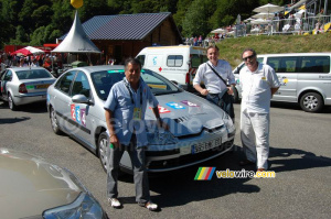 Albert, notre chauffeur, et les deux autres invités de France Télévisions (465x)