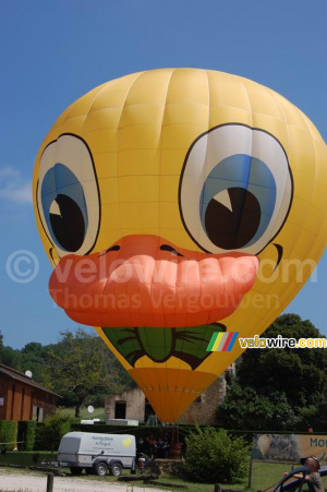 Une montgolfière en forme de canard à Cahors (955x)