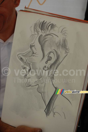 La caricature de Paolo Bossoni (Lampre-Fondital) (402x)