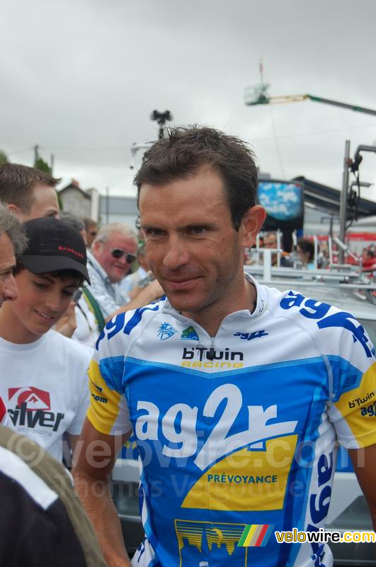 Stéphane Goubert (AG2R) in Cognac