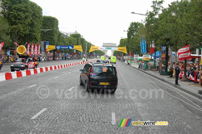 Orange op de Champs Elyses