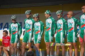 L'équipe Crédit Agricole ... seul Thor Hushovd manque (523x)