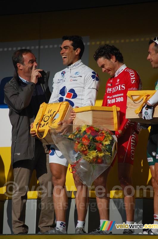 The always smiling Carlos da Cruz (Française des Jeux)