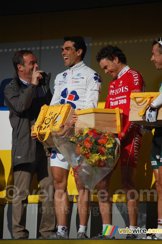 The always smiling Carlos da Cruz (Française des Jeux)