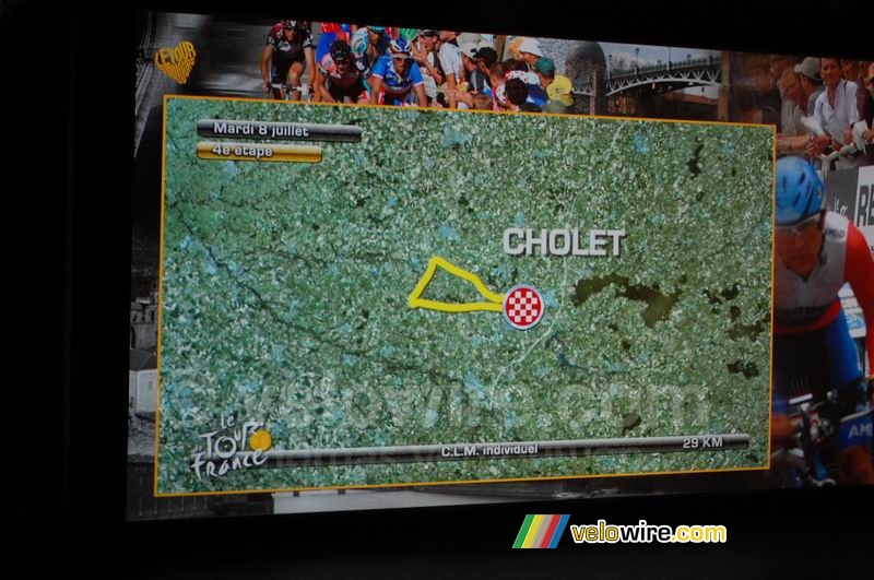 Contre-la-montre Cholet - quatrième étape, mardi 8 juillet