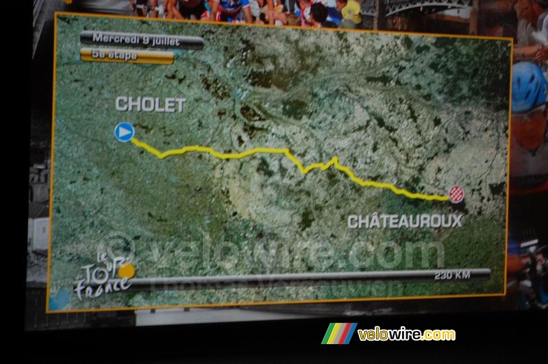 Cholet > Chteauroux - vijfde etappe, woensdag 9 juli