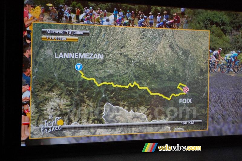 Lannemezan > Foix - eleventh stage, Wednesday 16 July