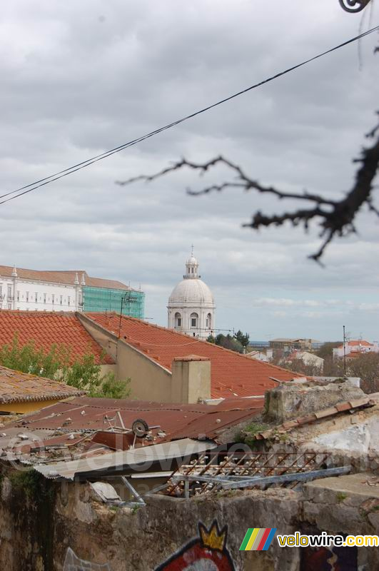 La coupole d'une église