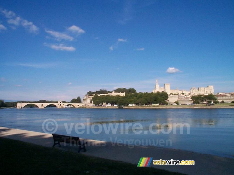 Le Pont d'Avignon en het Palais des Papes