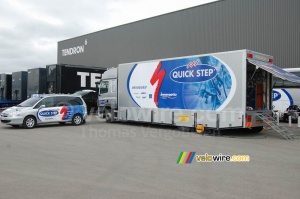 The Quick.Step truck and car (834x)