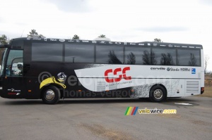 The Team CSC bus (661x)