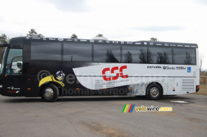 The Team CSC bus (783x)