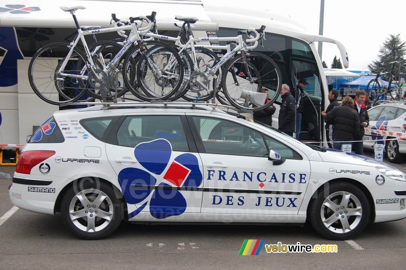 The Française des Jeux car