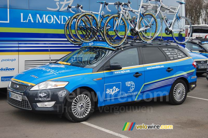 A AG2R La Mondiale car