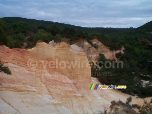 Rustrel: les carrières d'ocre I (214x)