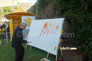 André Fuzin : painter in the Village Départ (896x)