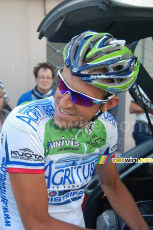 Christophe Moreau (Agritubel) before the start of the first stage (559x)