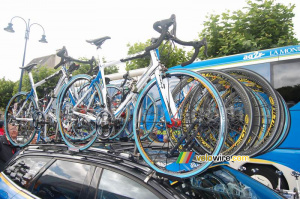The BH bikes of the AG2R La Mondiale team (605x)