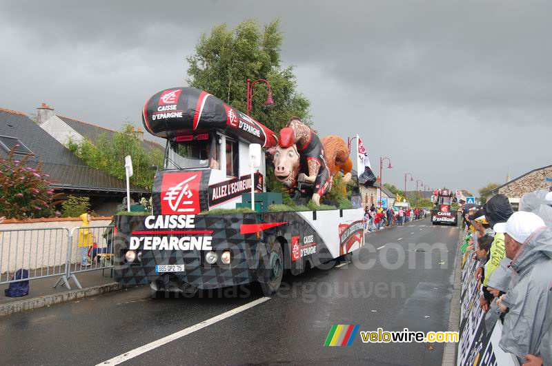 Caisse d'Epargne au Relais Etape / Fay-de-Bretagne