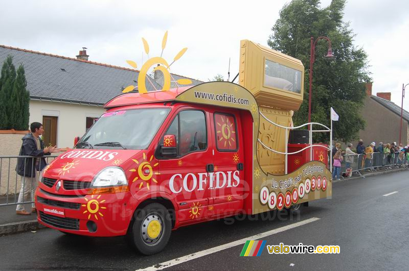 Cofidis bij het Relais Etape / Fay-de-Bretagne