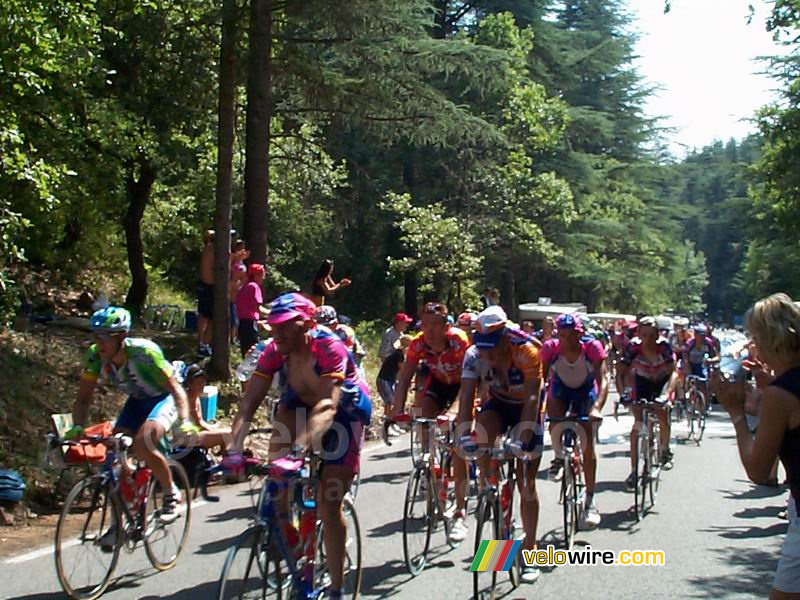 TDF 21/07/2002: Le péloton