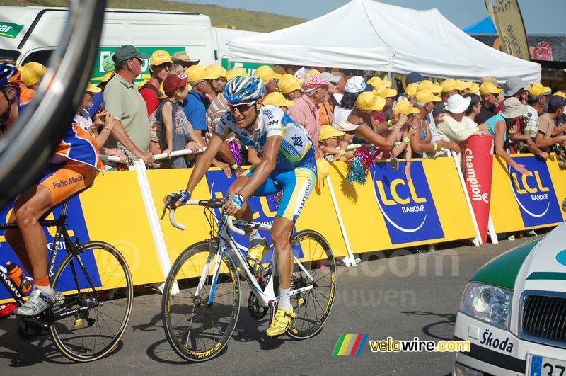 Cyril Dessel (AG2R La Mondiale) @ Super-Besse