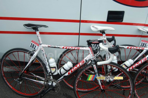 Sylvain Chavanel (Cofidis)'s polka dot jersey bike (980x)