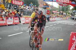 Nicolas Portal (Caisse d'Epargne) after the finish in Aurillac (472x)
