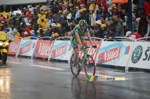 Frederik Willems (Liquigas) at the finish in Toulouse (368x)