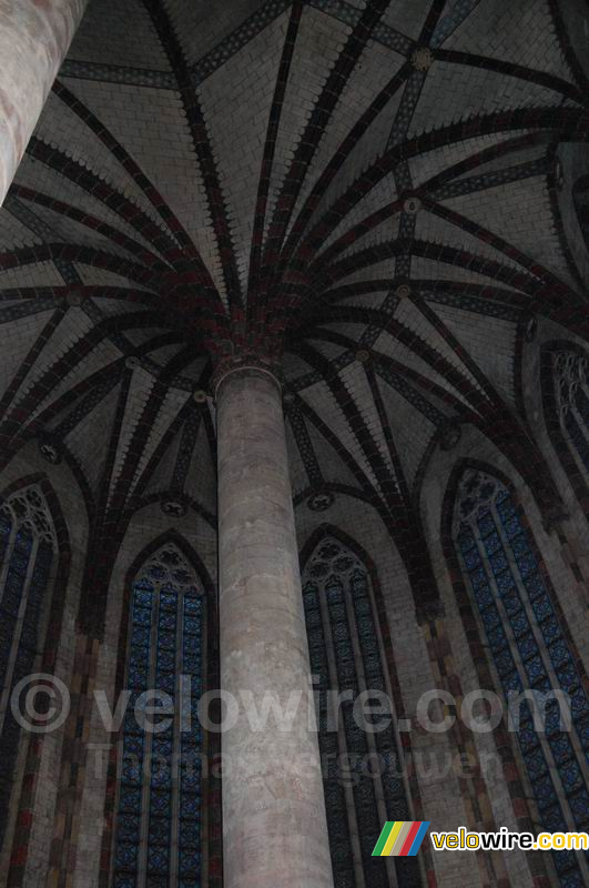 Inside the Jacobins church