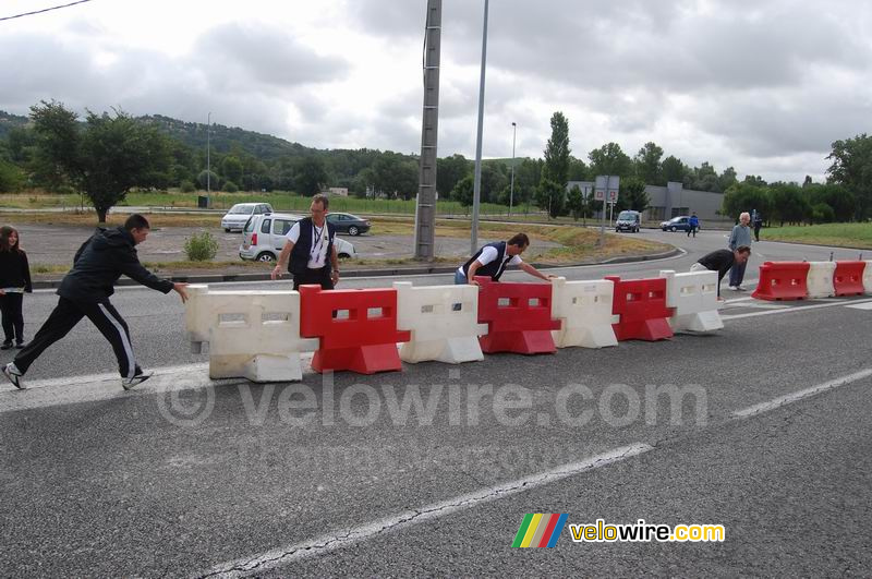 Assemblée de Départements de France: last minute change to the stage's track (2)