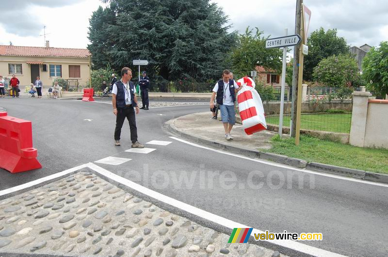 Assemblée de Départements de France: last minute change to the stage's track (5)