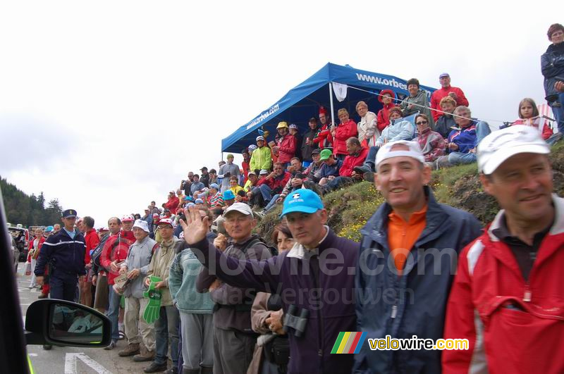 Encore plus de monde sur le Col d'Aspin