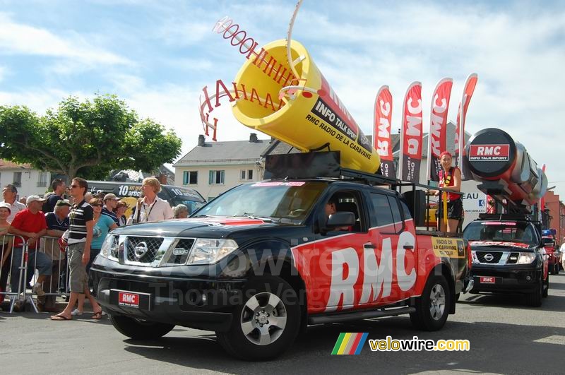 The RMC advertising caravan in Lannemezan (1)