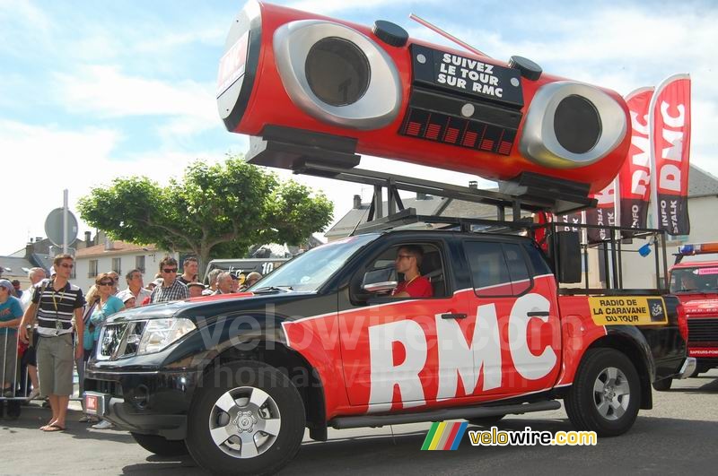 La caravane publicitaire RMC à Lannemezan (2)
