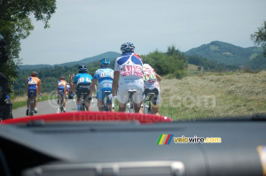 Rémy di Gregorio (Française des Jeux), Riccardo Ricco (Saunier Duval-Scott), Stefan Schumacher (Gerolsteiner) & Mark Cavendish (Columbia) (510x)