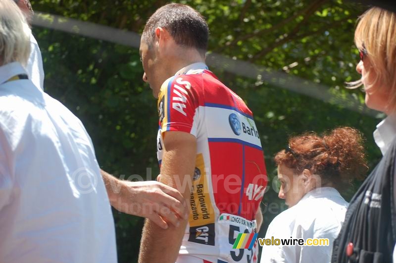 Paolo Longo Borghini (Barloworld) verlaat de Tour met een gebroken sleutelbeen (2)