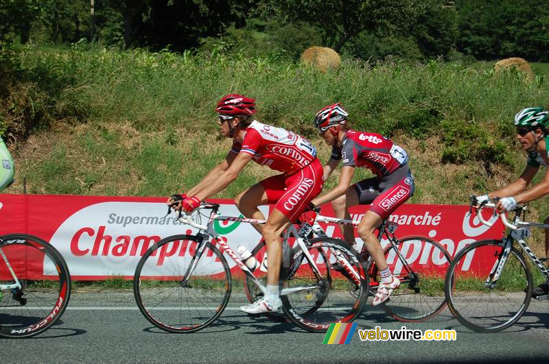 Florent Brard (Cofidis) & Christophe Brandt (Silence-Lotto)